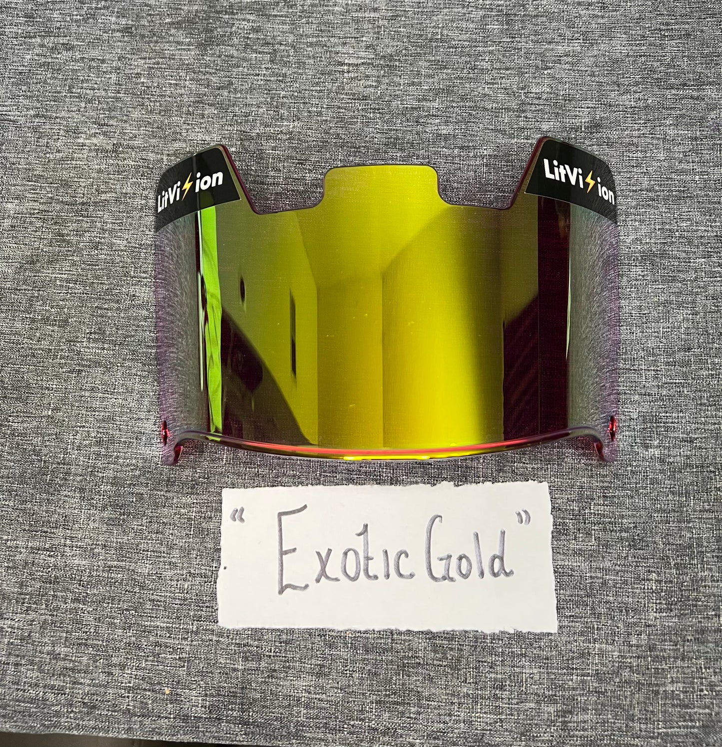 Exotic Gold Visor ⚡️