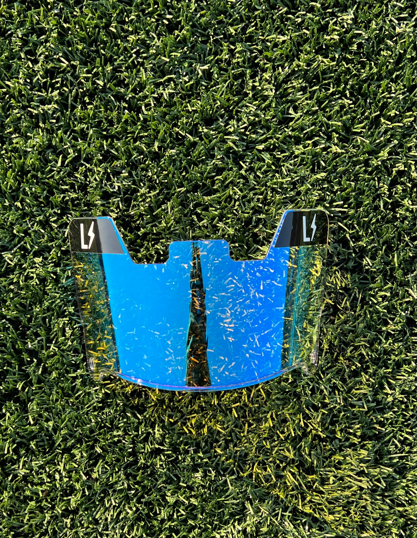 Clear Exotic Blue Visor ⚡️