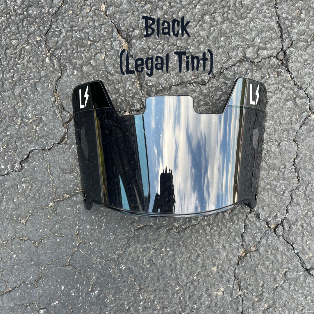 Clear Black Visor ⚡️