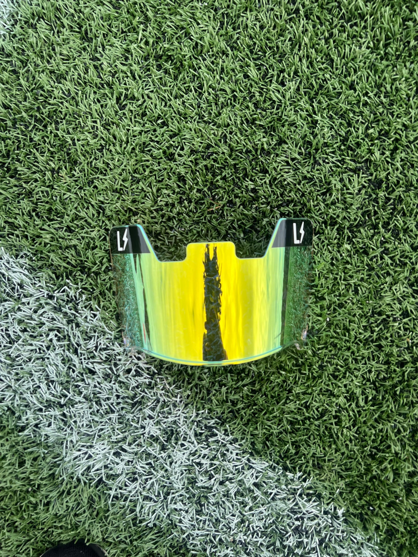 Clear Gold Exotic Visor ⚡️