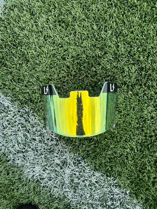 Clear Gold Exotic Visor ⚡️