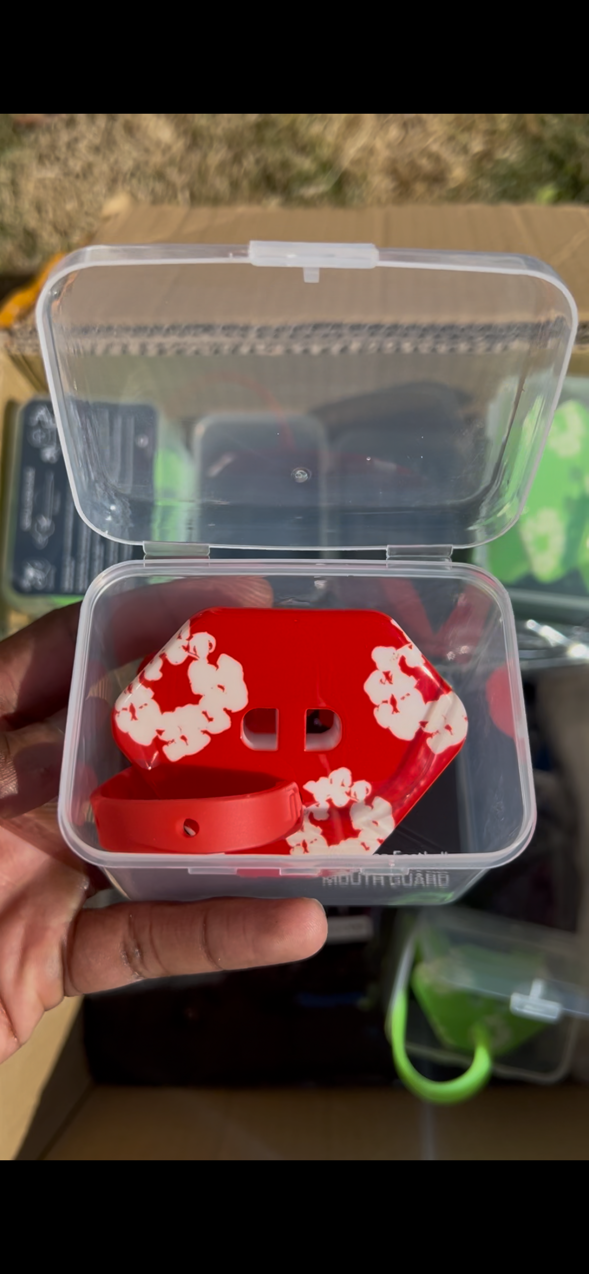 Red Denim Tears Mouthpiece ⚡️