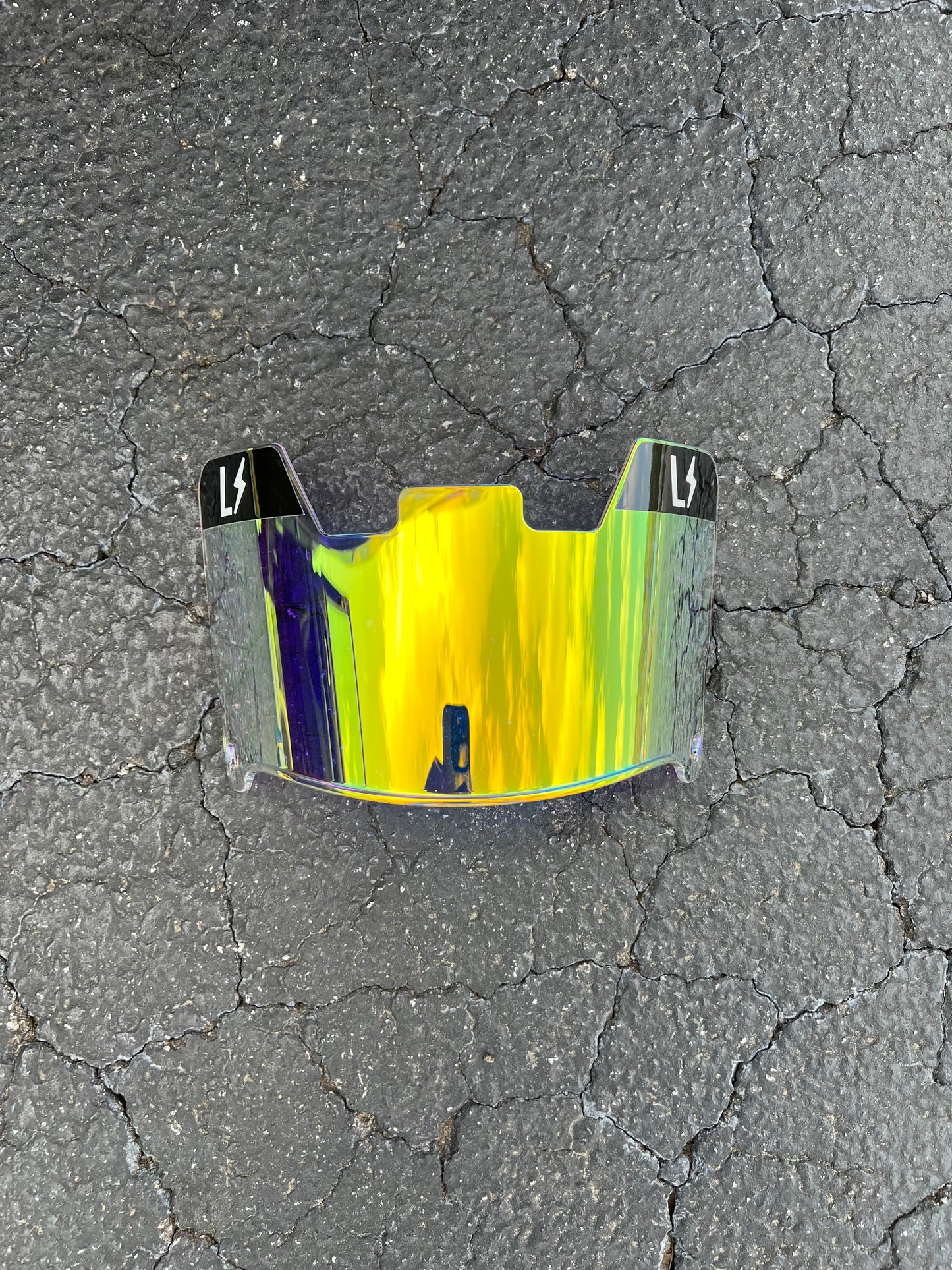 Clear Exotic Gold Visor ⚡️