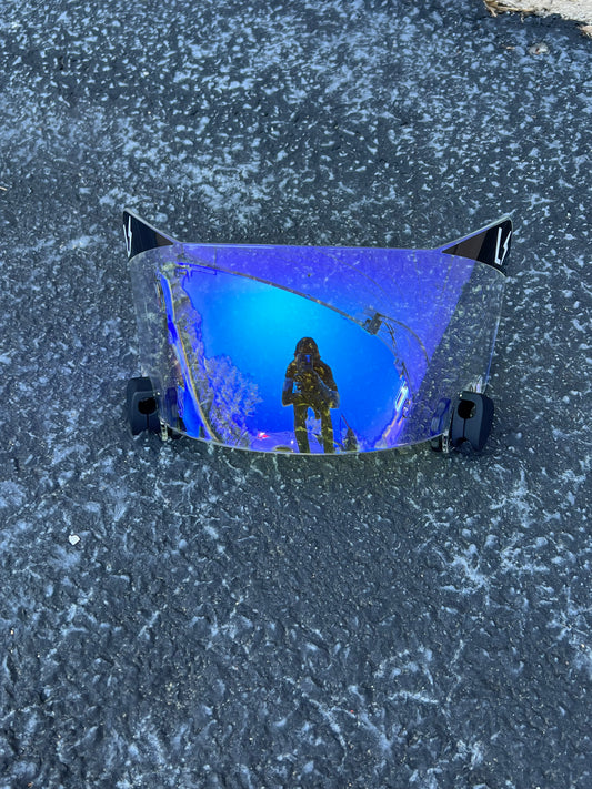 Clear Blue Visor ⚡️