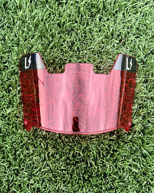 Clear Red Visor ⚡️