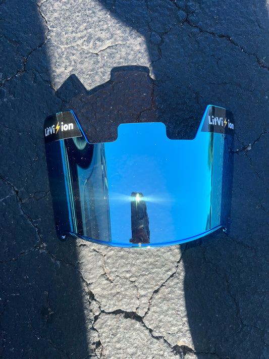 Exotic Icy Blue Visor ⚡️