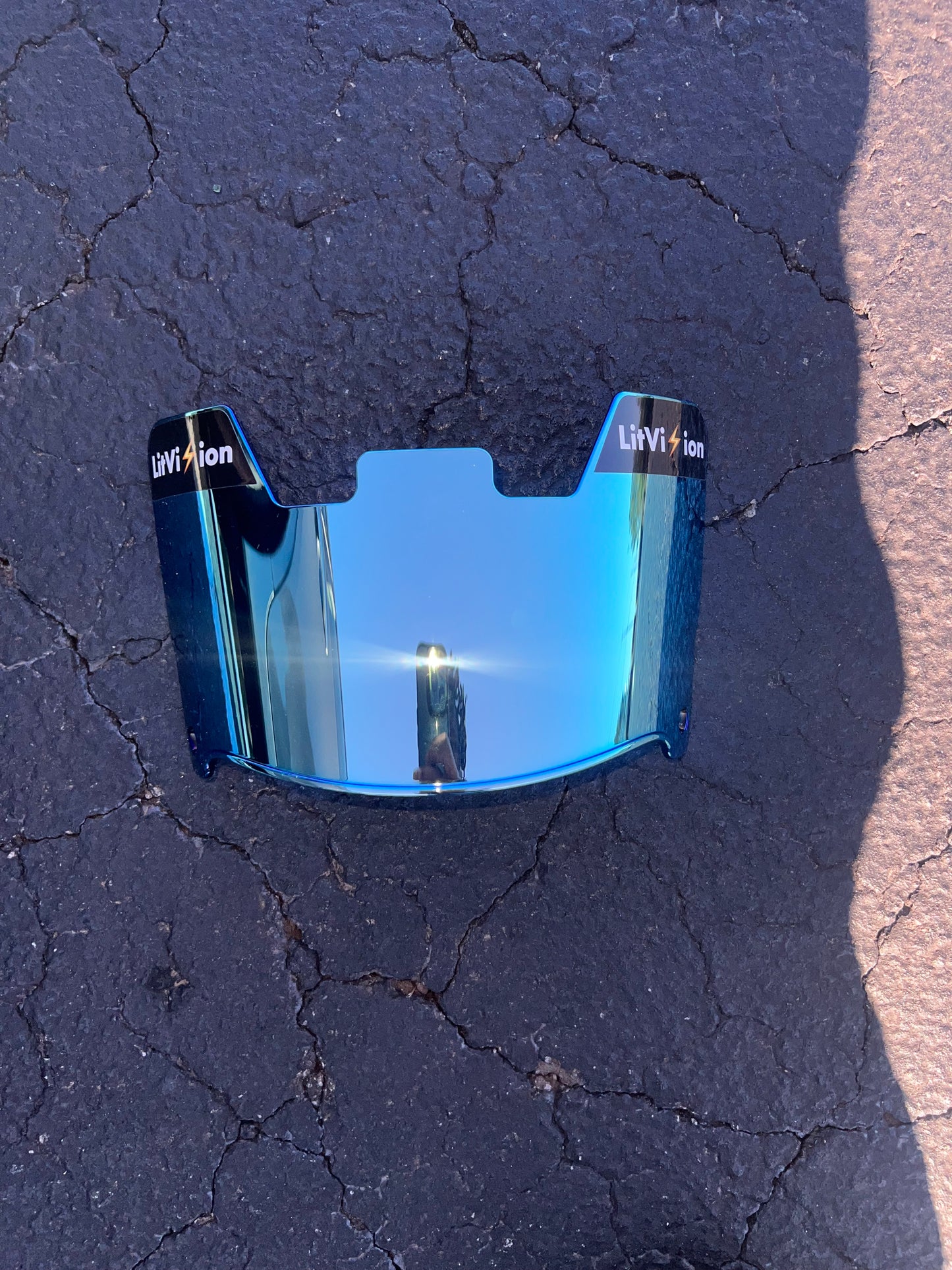 Exotic Icy Blue Visor ⚡️