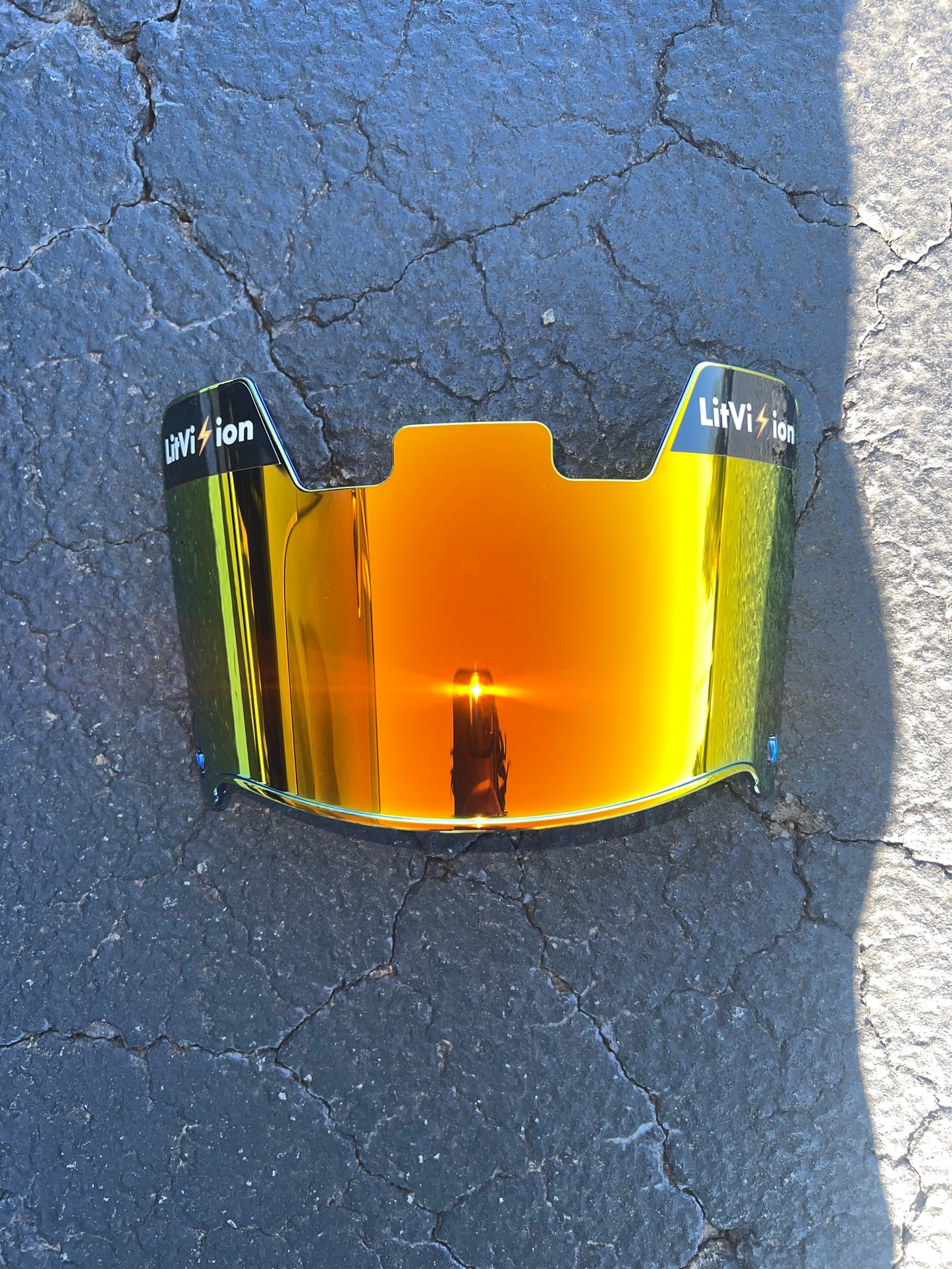 Exotic Red Visor ⚡️