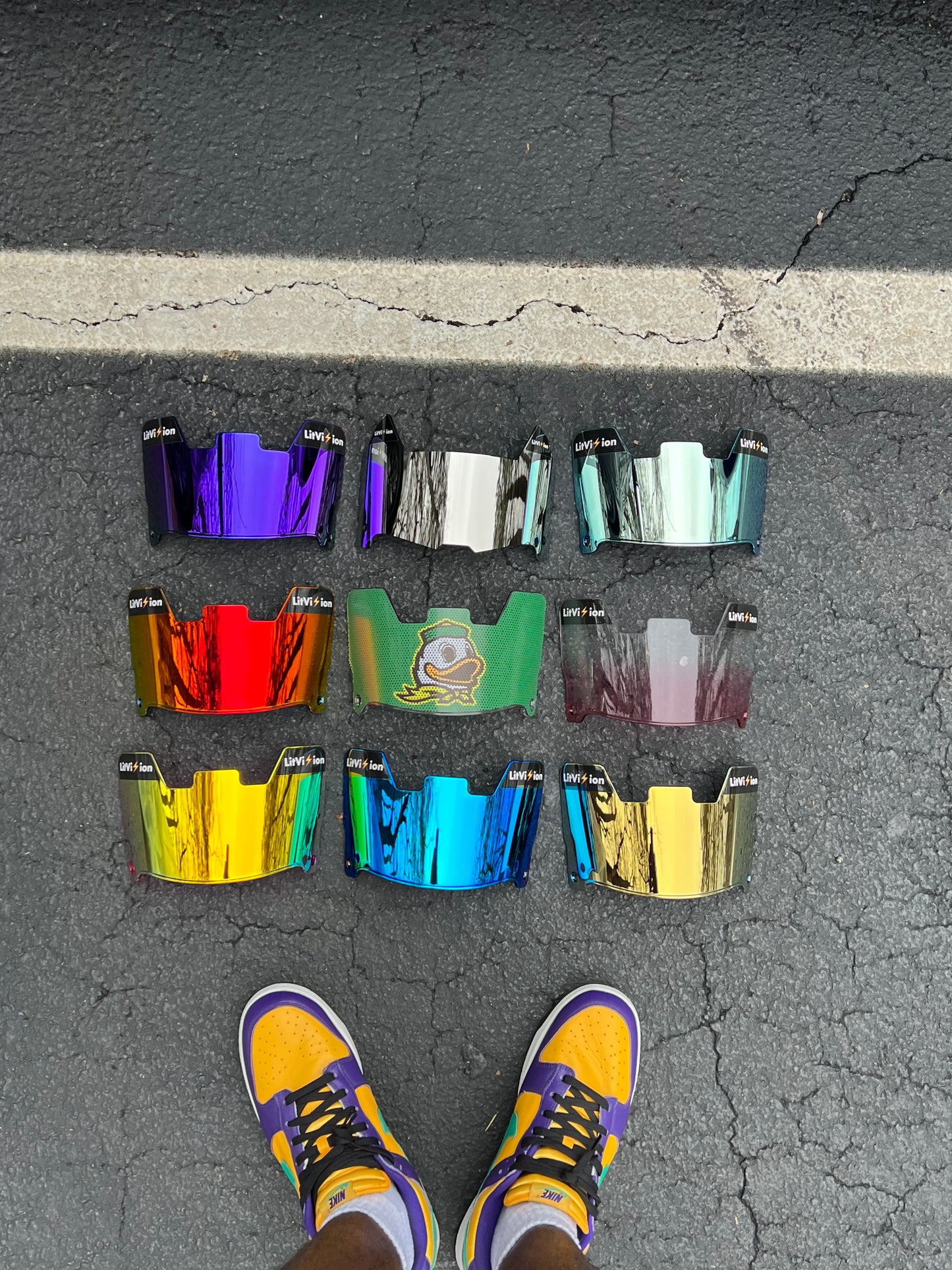 Exotic Gold Visor ⚡️