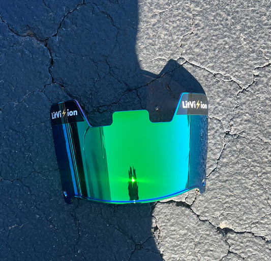 Exotic Green Visor ⚡️